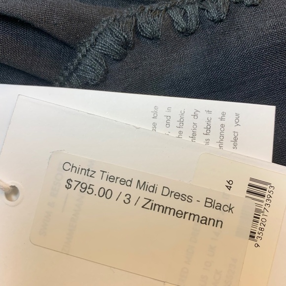 Crochet Trimmed Cutout Ramie Dress - Picture 6 of 9